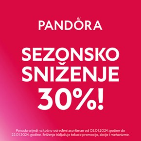 Pandora <br/> sezonsko sniženje
